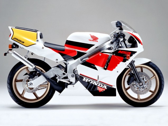 Carena Moto Honda NSR250R 1990-1993 - Bianco Rosso Giallo Nero