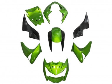 Carena Moto Kawasaki Z1000 2003-2006 - Verde Nero Lucido Fabbrica