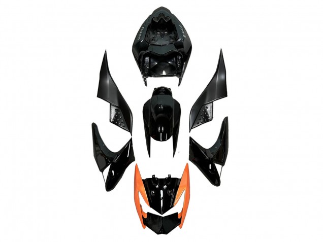 Carena Moto Kawasaki Z1000 2003-2006 - Nero Lucido Arancia