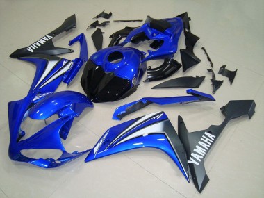 Carena Moto Yamaha YZF R1 2007-2008 - Blu Bianco Nero Fabbrica