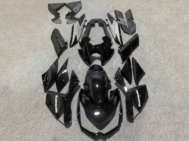 Carena Moto Kawasaki Z1000 2010-2013 - Nero Lucido Bianco Fabbrica