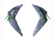 Carena Moto Kawasaki Z1000 2014-2019 - Nero Verde Grigio