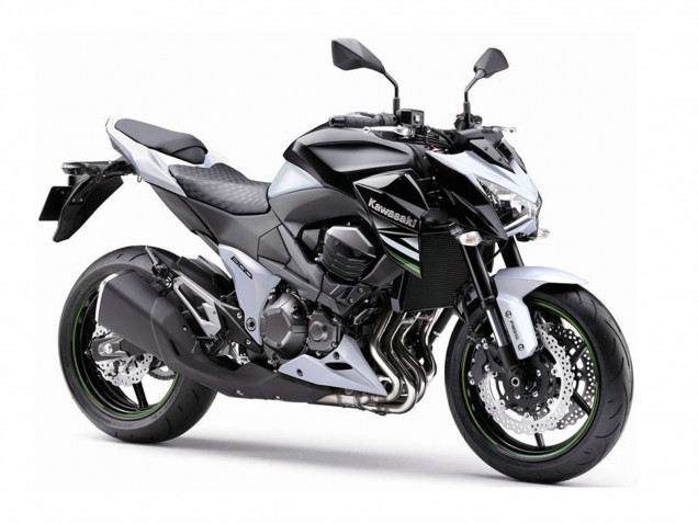 Carena Moto Kawasaki Z800 2013-2018 - Bianco Nero Lucido Verde