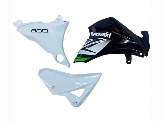 Carena Moto Kawasaki Z800 2013-2018 - Bianco Nero Lucido Verde