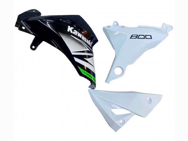 Carena Moto Kawasaki Z800 2013-2018 - Bianco Nero Lucido Verde