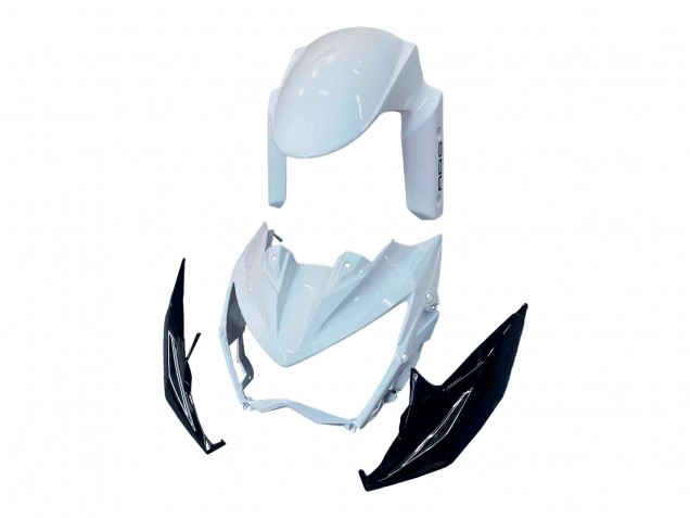 Carena Moto Kawasaki Z800 2013-2018 - Bianco Nero Lucido Verde