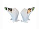 Carena Moto Kawasaki Z800 2013-2018 - Bianco Verde Argento Nero