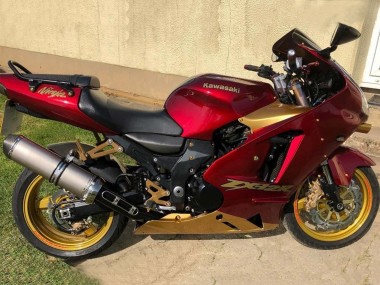 Carena Moto Kawasaki ZX12R 2000-2001 - Rosso Oro Fabbrica