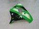 Carena Moto Kawasaki ZX9R 2000-2001 - Verde Argento Nero