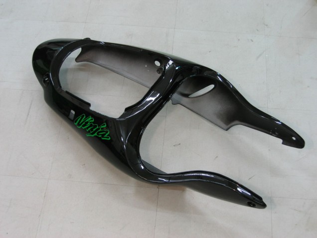 Carena Moto Kawasaki ZX9R 2000-2001 - Verde Argento Nero