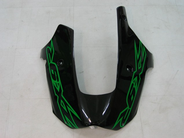 Carena Moto Kawasaki ZX9R 2000-2001 - Verde Argento Nero