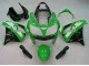 Carena Moto Kawasaki ZX9R 2000-2001 - Verde Argento Nero