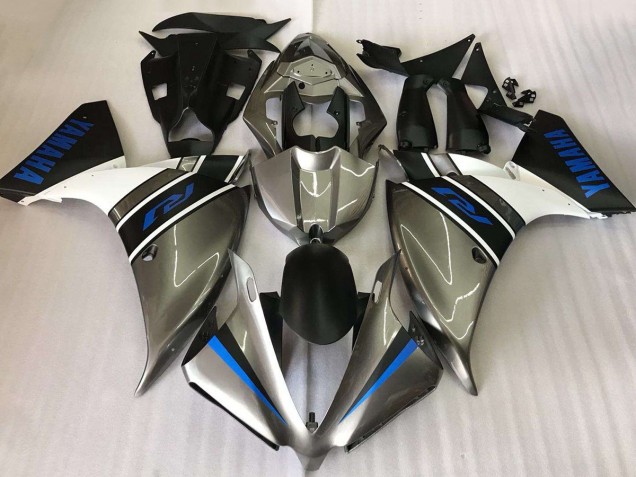 Carena Moto Yamaha YZF R1 2009-2011 - Argento Bianco Blu
