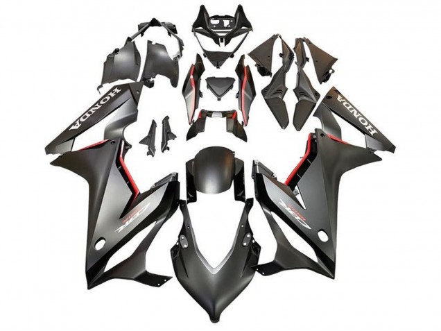 Carena Moto Honda CBR650R 2019-2020 - Nero Opaco Rosso
