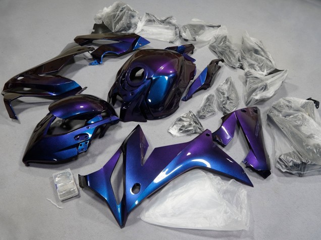 Carena Moto Honda CBR650R 2021-2023 - Camaleonte Blu Viola