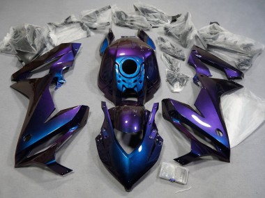 Carena Moto Honda CBR650R 2021-2023 - Camaleonte Blu Viola Fabbrica