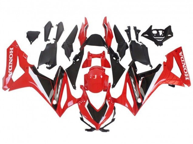 Carena Moto Honda CBR650R 2021-2023 - Rosso Bianco Nero