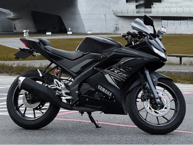 Carena Moto Yamaha YZF R15 2018-2024 - Nero Opaco