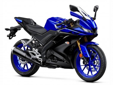 Carena Moto Yamaha YZF R15 2018-2024 - Blu Nero Opaco Fabbrica