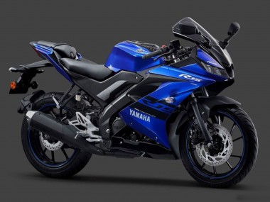 Carena Moto Yamaha YZF R15 2018-2024 - Blu Nero Bianco Fabbrica