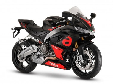 Carena Moto Aprilia RS660 2020-2024 - Nero Opaco Rosso Fabbrica