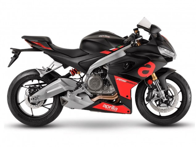 Carena Moto Aprilia RS660 2020-2024 - Nero Opaco Rosso