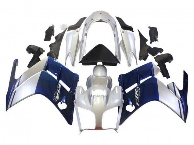Carena Moto Yamaha FJR1300 2013-2015 - Blu Scuro Argento