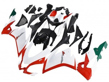 Carena ABS Aprilia RSV4 1000 2009-2015 - Bianco Rosso Nero Verde Fabbrica