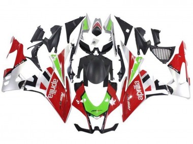 Carena Moto Aprilia RSV4 1000 2009-2015 - Rosso Bianco Verde Fabbrica