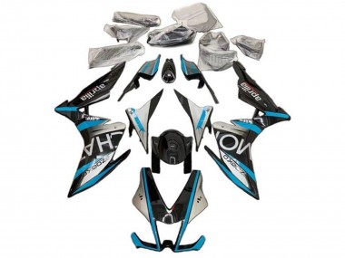 Carena Moto Aprilia RSV4 1000 2009-2015 - Argento Nero Blu Fabbrica