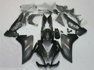 Carena Moto Aprilia RSV4 1000 2009-2015 - Nero Opaco Argento Rosso Decal Fabbrica