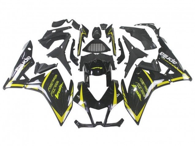 Carena Moto Aprilia RSV4 1000 2009-2015 - Nero Giallo