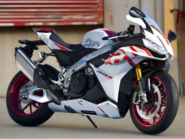 Carena Moto Aprilia RSV4 1100 2021-2024 - Bianco Rosso Blu