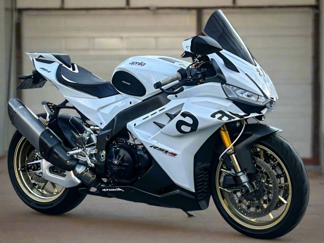 Carena Moto Aprilia RSV4 1100 2021-2024 - Bianco Nero