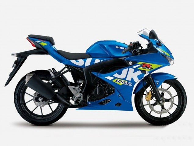 Carena Moto Suzuki GSXR125 2017-2025 - Blu Giallo Ecstar