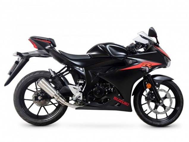 Carena Moto Suzuki GSXR125 2017-2025 - Nero Rosso Banda