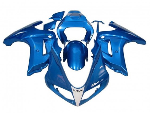 Carena Moto Suzuki SV650 2003-2013 - Blu Bianco