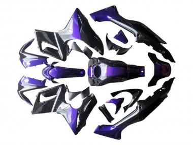 Carena Moto Honda CBR125R 2002-2006 - Argento Viola Nero Lucido Fabbrica