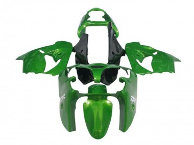 Carena Moto Kawasaki ZX9R 2000-2001 - Verde Nero Fabbrica