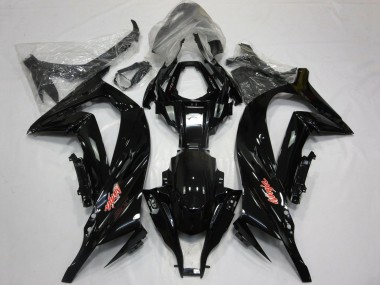 Carena Moto Kawasaki ZX10R 2011-2015 - Nero Lucido Rosso Fabbrica