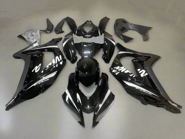 Carena Moto Kawasaki ZX10R 2016-2020 - Nero Lucido Bianco Banda