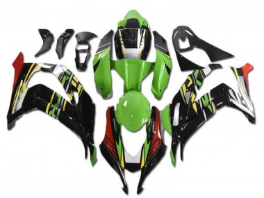 Carena Moto Kawasaki ZX10R 2016-2020 - Verde Rosso Giallo Nero Fabbrica