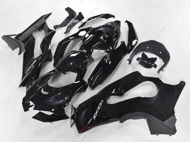 Carena Moto Kawasaki ZX10R 2021-2025 - Nero Lucido Bianco Verde Decal