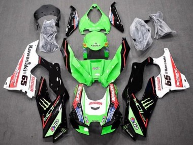 Carena Moto Kawasaki ZX10R 2021-2025 - Verde Nero Rosso Bianco Blu Showr Elf Mostro 65 Fabbrica