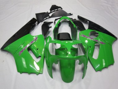 Carena Moto Kawasaki ZX12R 2002-2006 - Verde Nero Viola Fabbrica