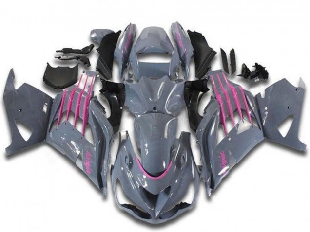 Carena Moto Kawasaki ZX14R ZZR1400 2012-2024 - Nardo Grigio Rosa