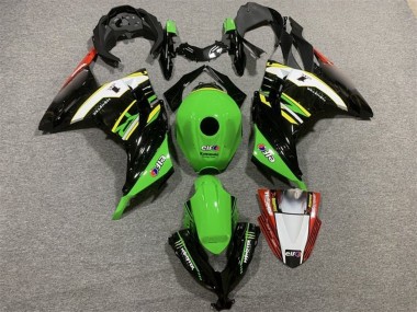 Carena Moto Kawasaki EX300 2013-2024 - Verde Nero Bianco Giallo Rosso Fabbrica