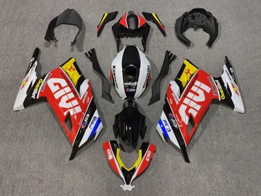 Carena Moto Kawasaki EX300 2013-2024 - Bianco Rosso Giallo Blu Nero Givi Fabbrica