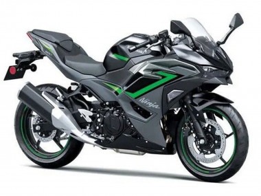 Carena Moto Kawasaki Ninja 500 EX500R 2024-2025 - Nero Grigio Verde Fabbrica