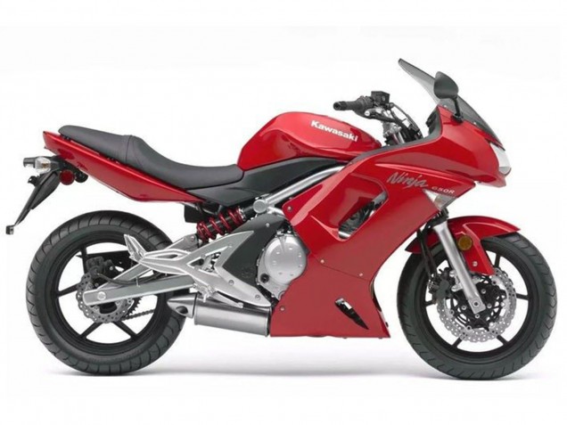 Carena Moto Kawasaki Ninja 650 EX650 2006-2008 - Rosso